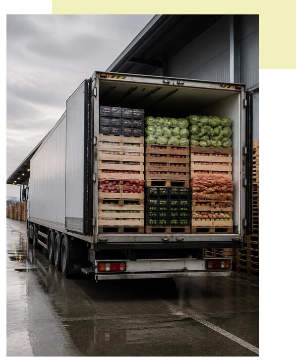 Перевозка плодоовощной продукции в Новороссийск по цене от 5104 р. | Агросервис-Нвр